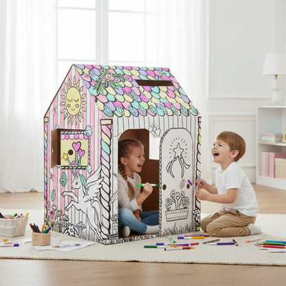 Ma maison à colorier