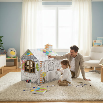 Ma maison à colorier