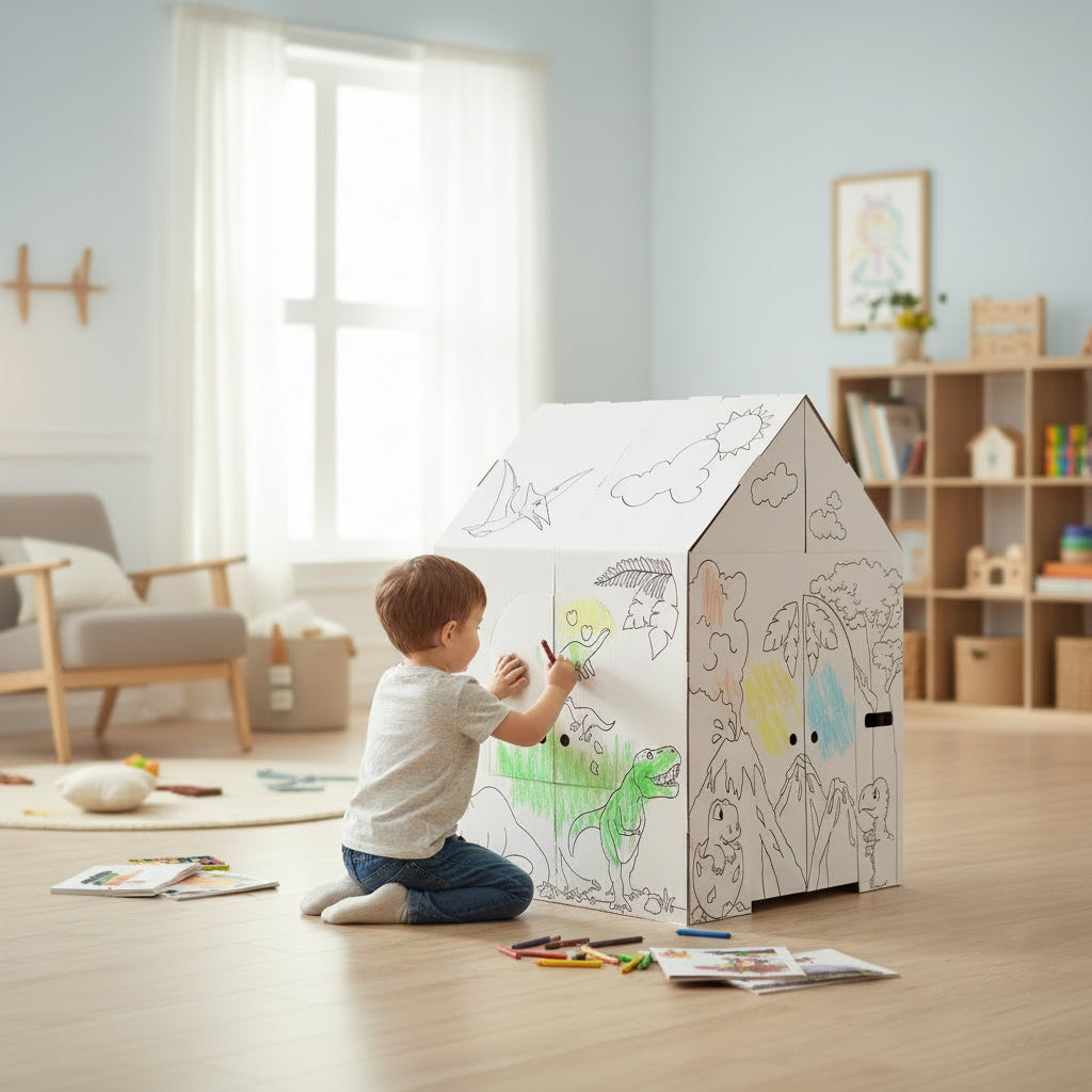 Ma maison à colorier