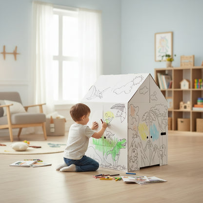 Ma maison à colorier