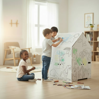 Ma maison à colorier