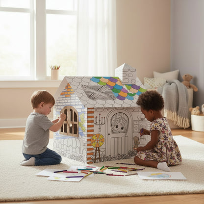 Ma maison à colorier