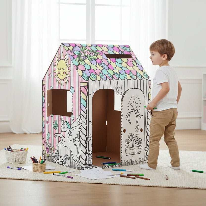 Ma maison à colorier