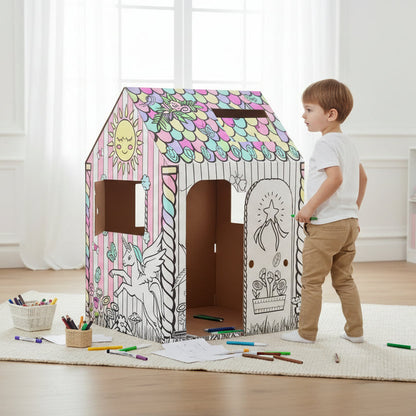 Ma maison à colorier