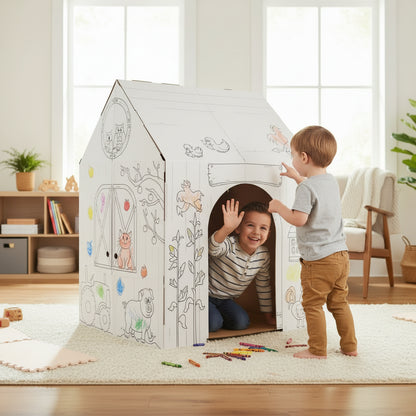 Ma maison à colorier