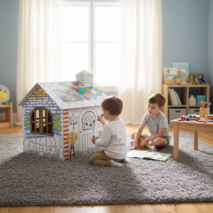 Ma maison à colorier